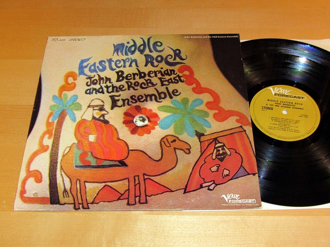 Psych John Berberian Middle Eastern Rock Verve Forecast Stereo NM Mint 