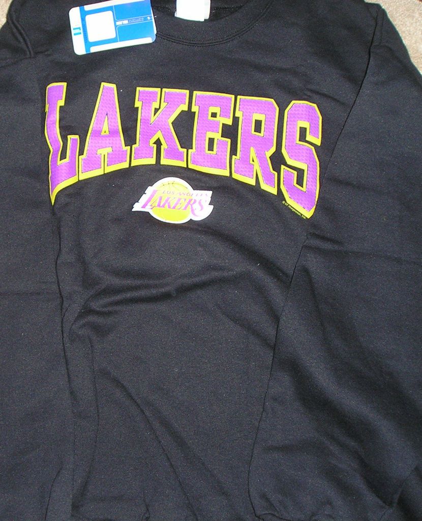 la los angeles lakers sweatshirt l large new nwt  27 95 buy 