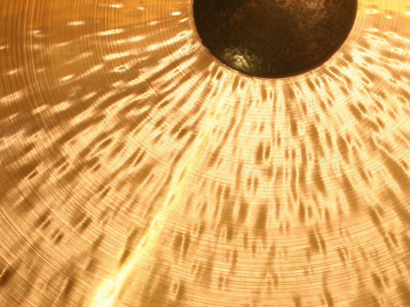 Brand New 22 Bettis Medium thin Ride Cymbal. Dark Vintage Old K Hand 