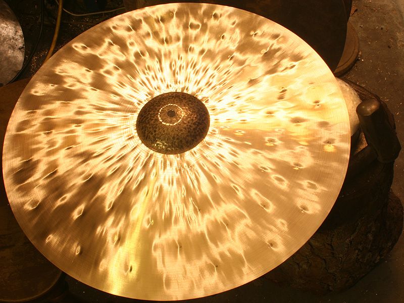 New 22 Bettis Medium Thin Ride Cymbal Dark Vintage Old K Hand 