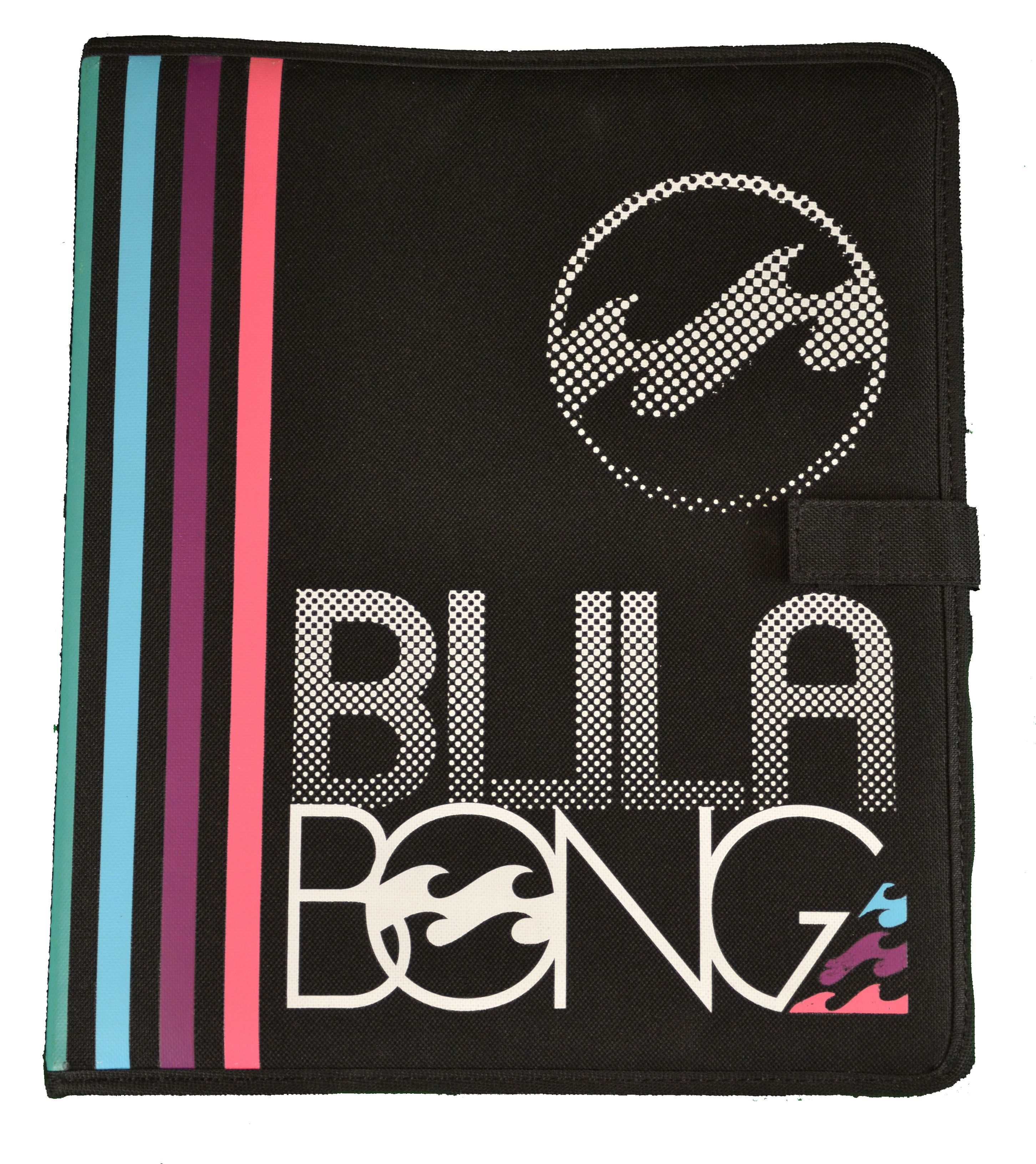  billabong binder notebook calculator organizer features billabong 