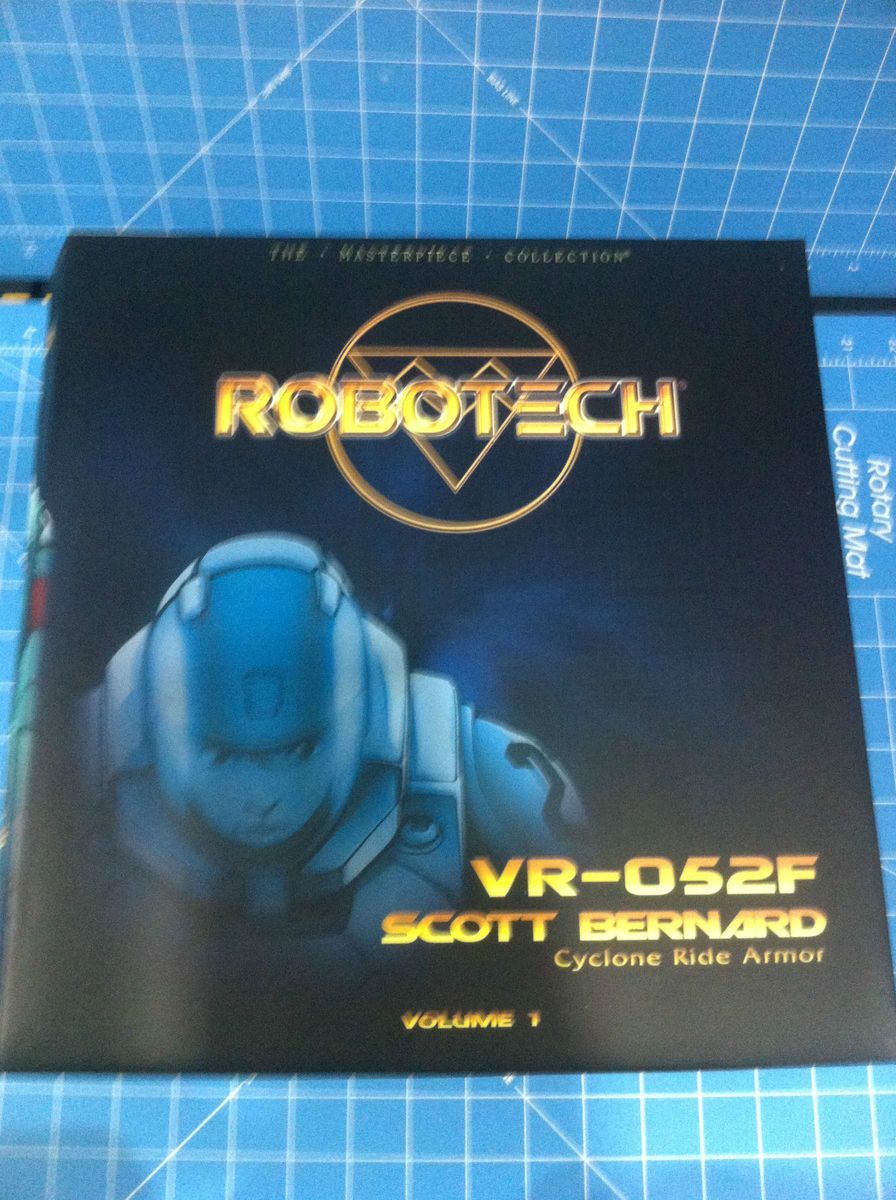 SCOTT BERNARD STICK ROBOTECH MACROSS MOSPEADA MASTERPIECE CYCLONE 