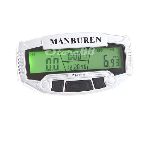 New Durable Convenient Bicycle Computer LCD Speedometer