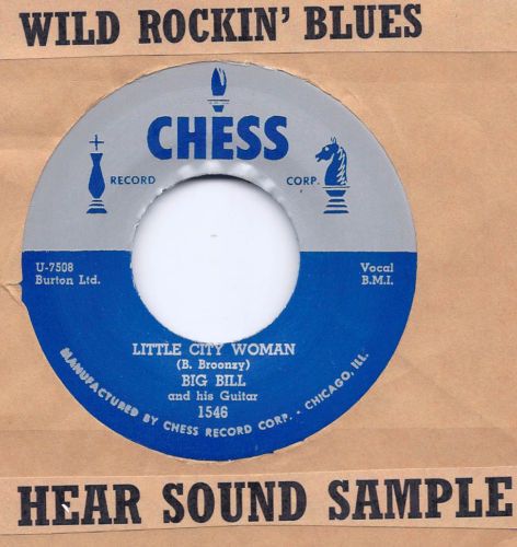 Blues Rockabilly Big Bill Little City Woman Hear It