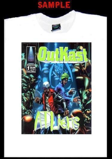 Outkast Atliens Custom Photo T Shirt Tee Big Boi 790