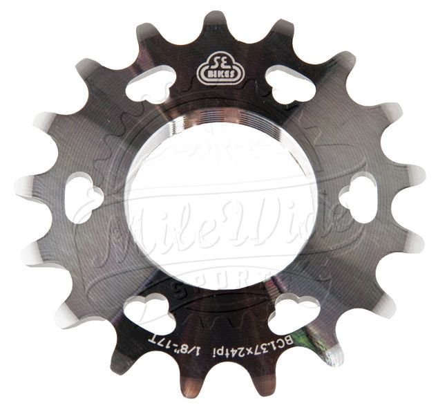 SE Bikes Fixed Gear Alloy Track Bubble Cog 20T Raw Screw On