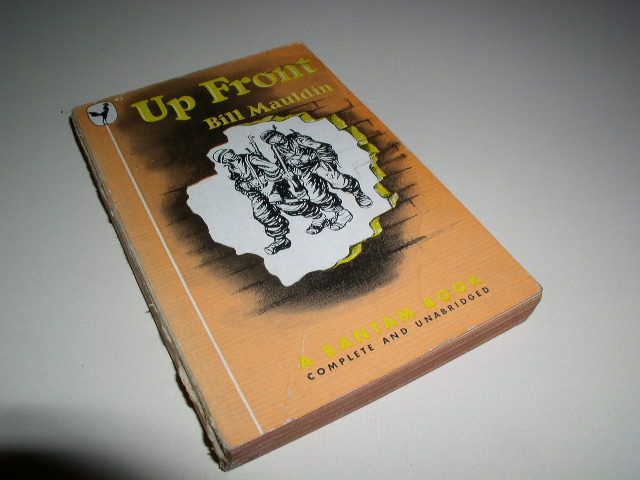 Bantam Book, Up Front by Bill Mauldin, Vintage Paperback, Second 