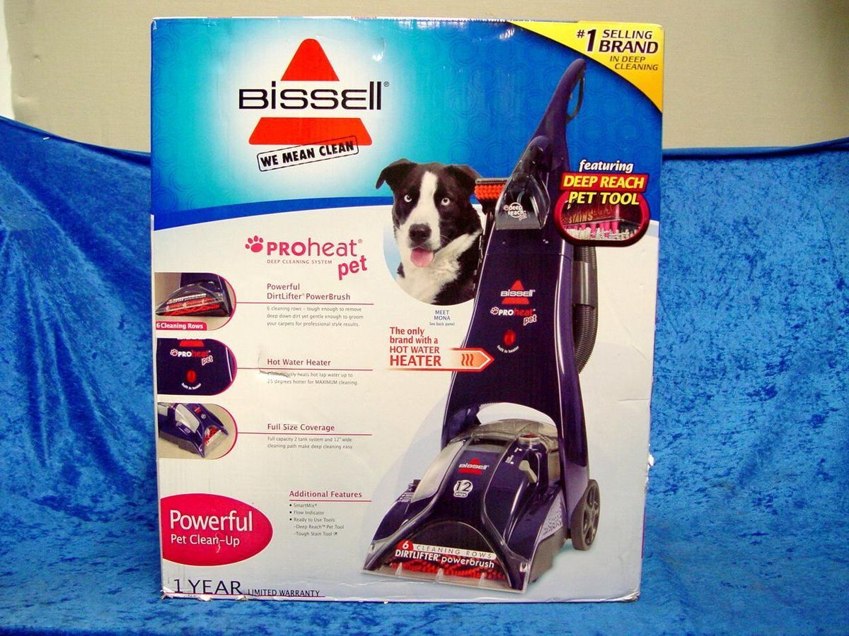 BISSELL ProHeat Pet Deep Cleaning System Model 8910 4 NEW IN BOX