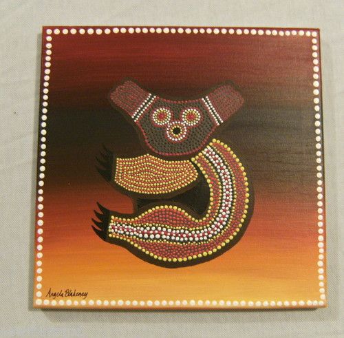 Aboriginal Art The Koala Bear by Angela Blakeney