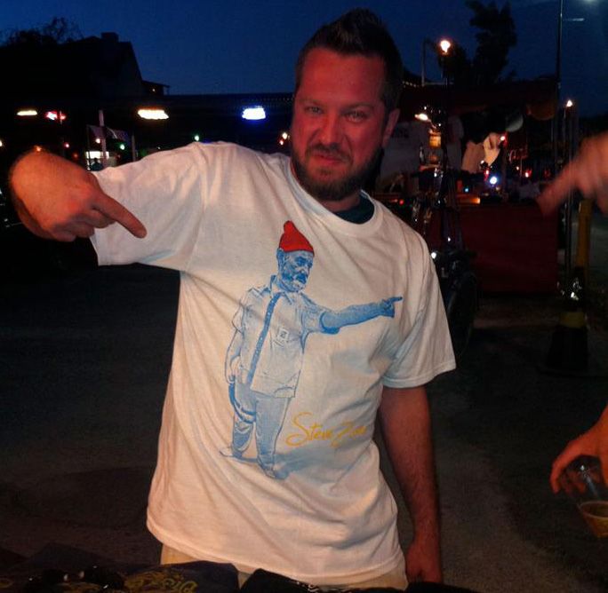 Life Aquatic with Steve ZISSOU Bill Murray T Shirt