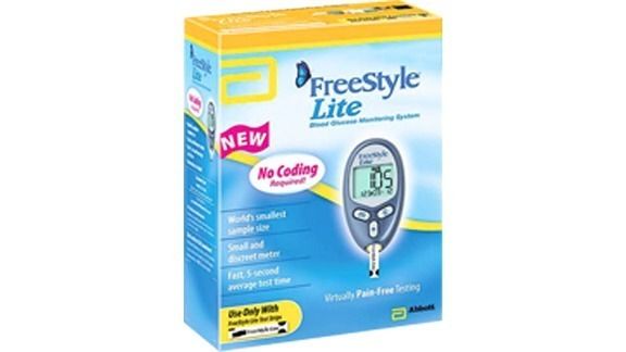 New Freestyle Lite Blood Glucose Meter Monitoring System