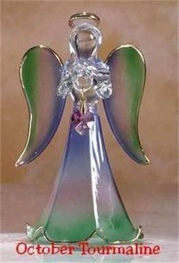 Angel OCTOBER BIRTHSTONE BIRTHDAY Tourmaline Gems Clearance ~ Free 