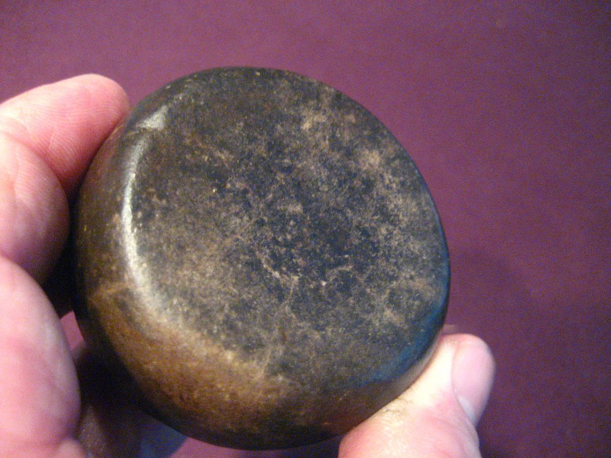 JERSEY BLUFF DISCOIDAL      INDIAN ARTIFACT