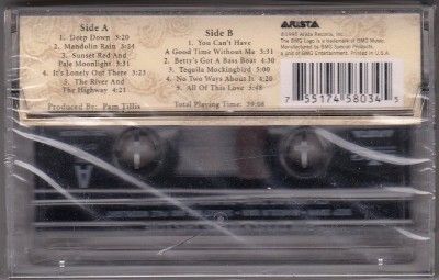   All of This Love Pam Tillis Cassette Tape BMG EDT Country Music