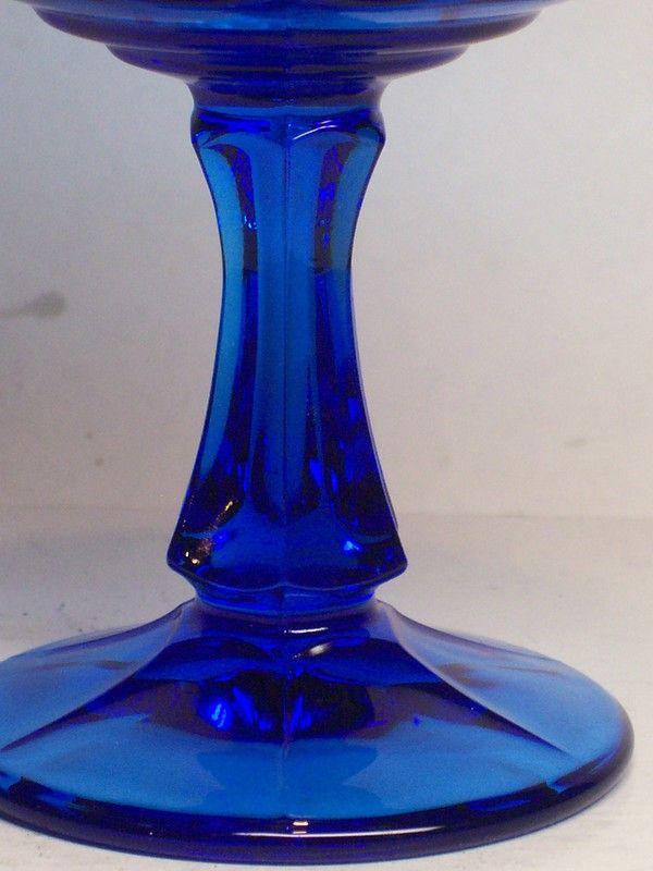   Noritake Crystal PERSPECTIVE Peacock Blue Stemmed Glass Water Goblet