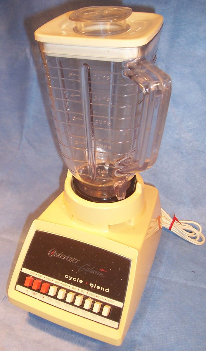   Galaxie Harvest Gold 10 Speed Blender Bank Advertising Premium