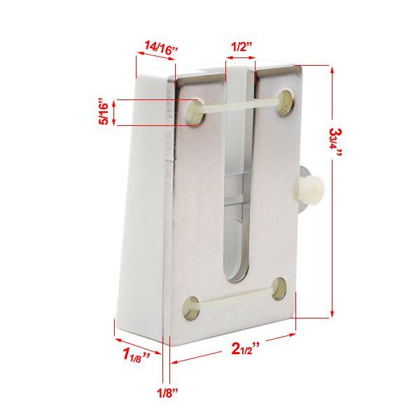 Garelick 99180 01 SS Transom Mount Boat Ladder Bracket