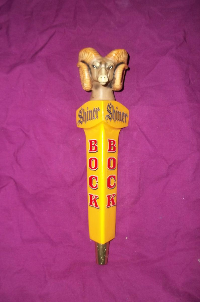  Shiner Bock Rams Head Tap Handle