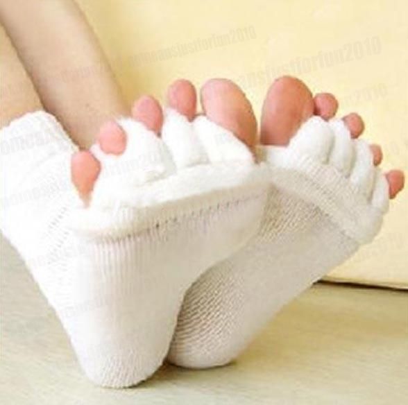 Massage Socks Foot Toe Blood Circulation Relieving Foot Pain Yoga 
