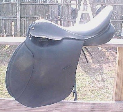 Bond Street All Purpose Saddle Black Handmade in England