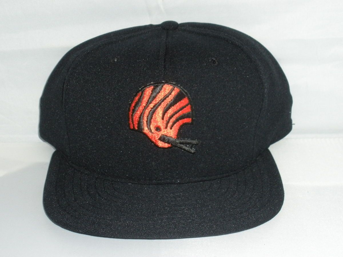   Bengals Snapback Hat Cap Boomer Esiason RARE 90s AJD NFL Newa