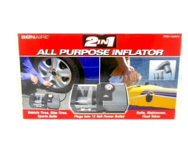 Bonaire All Purpose Inflator 2 in 1