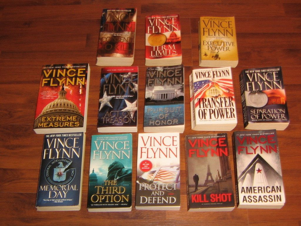 Lot of 13 Vince Flynn Mitch Rapp Kill Shot American Assassin