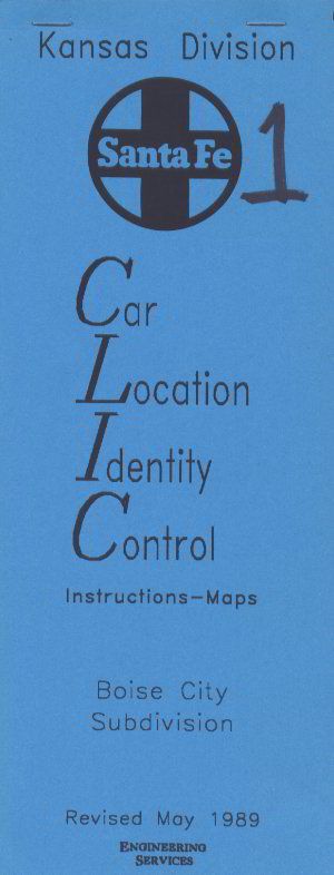   CLIC is for the Kansas Division, Boise City Subdivision including