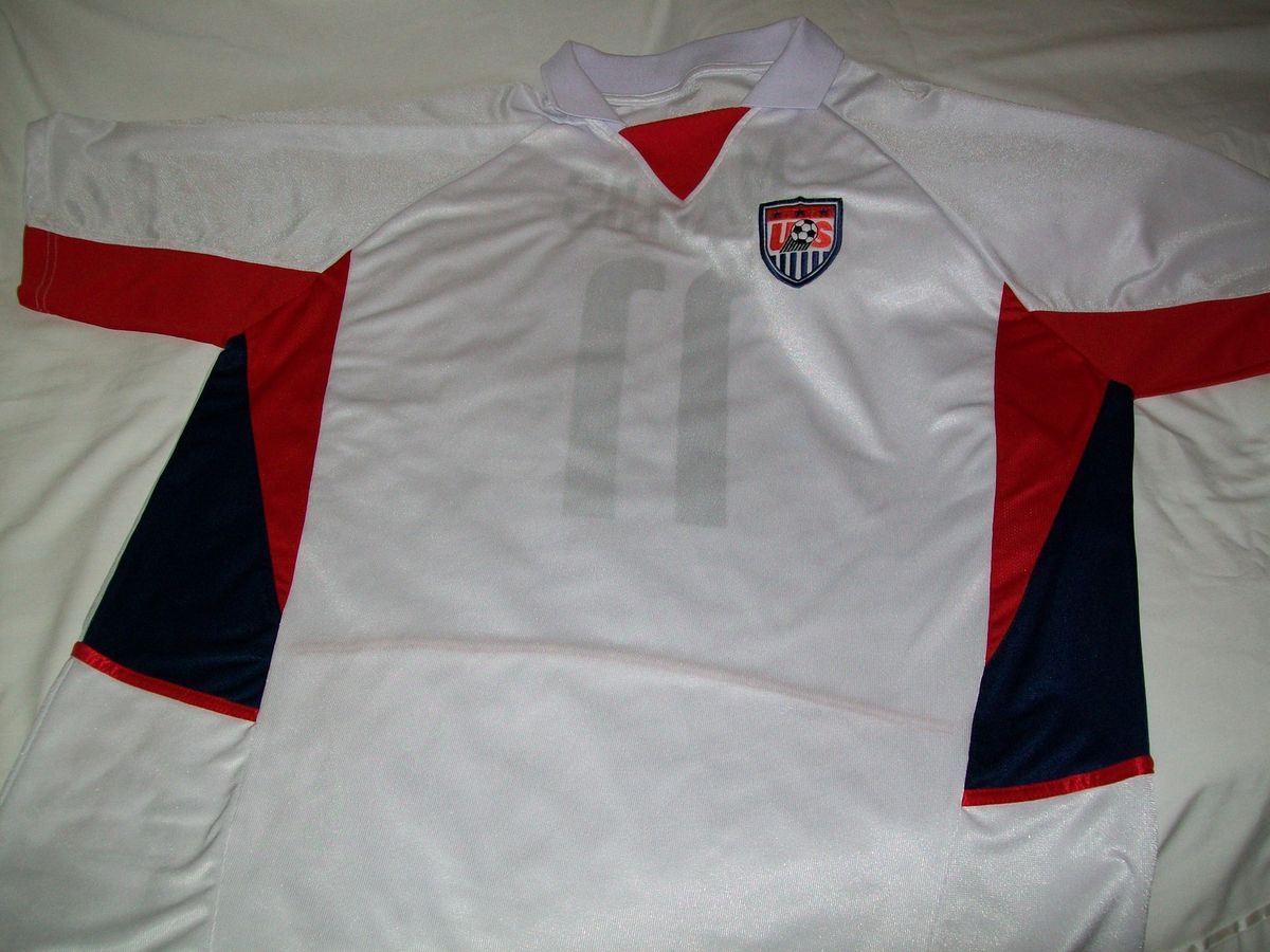 USA National Team Clint Mathis 11 Soccer Football Jersey Mens Size 4XL