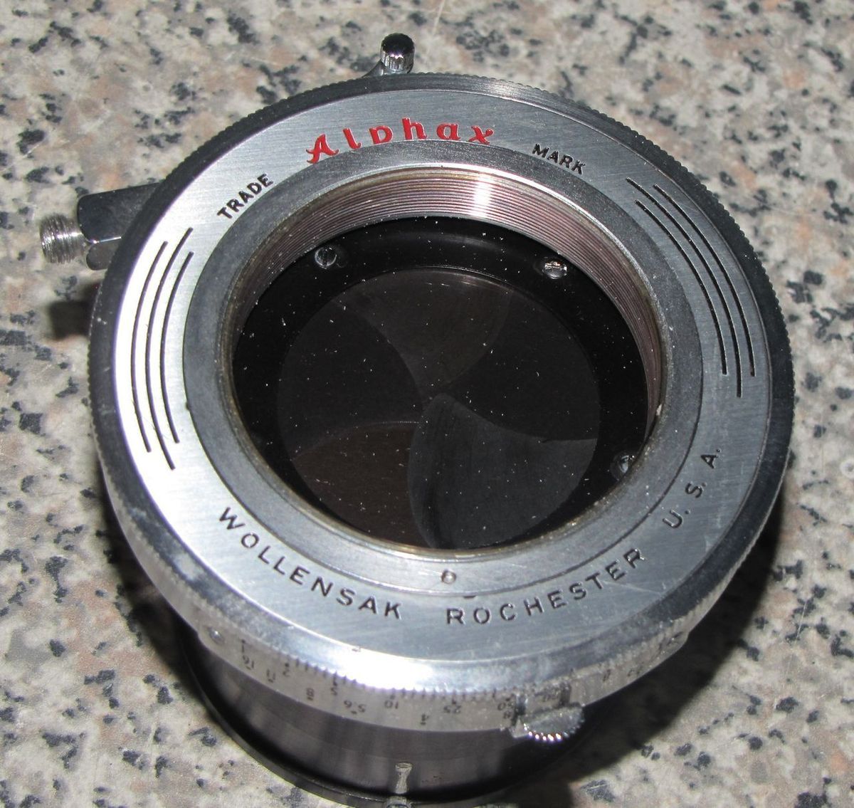  Alphax Wollensak Shutter