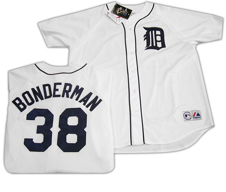 DETROIT TIGERS Jeremy Bonderman Home Jersey M