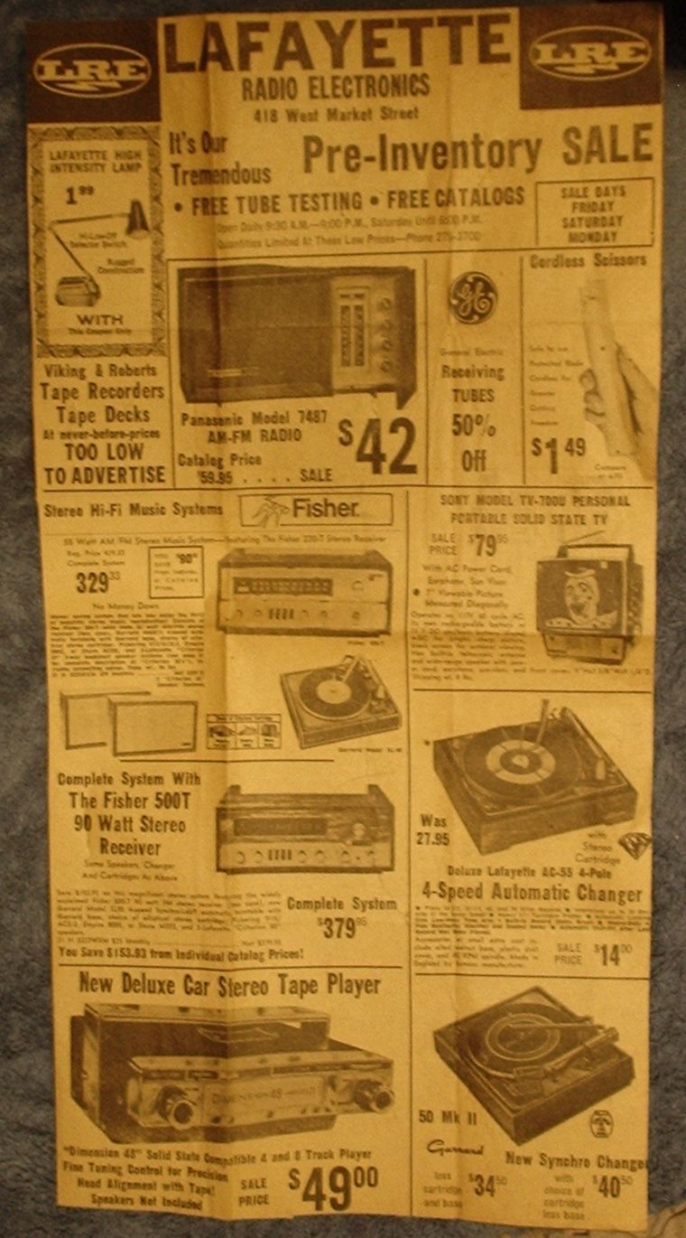 Rick Dees 1968 newspaper article and photo, Greensboro NC Daily News 