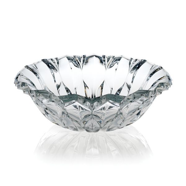 Celebrations by Mikasa Blossom Crystal Centerpiece Bowl