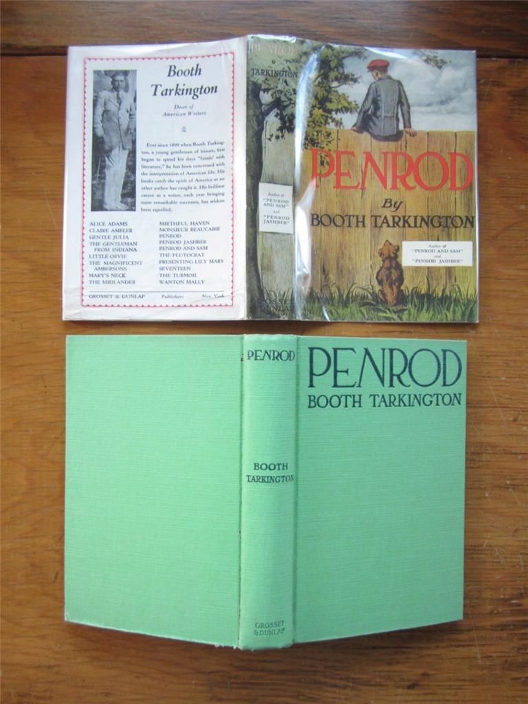 Booth Tarkington Penrod G D in Original DJ