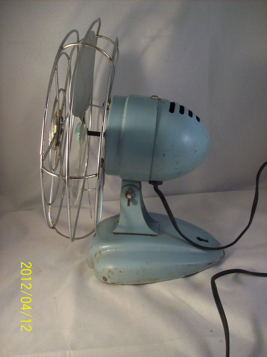    Zero 8 Table Fan McGraw Edison Co Bersted MFG Division Boonville MS