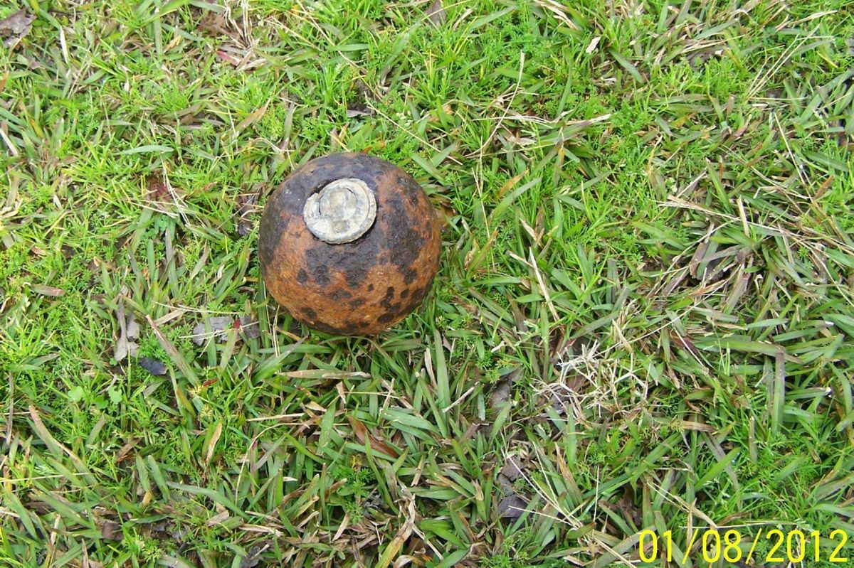 Civil WAR12 lb Bormann Cannon Ball