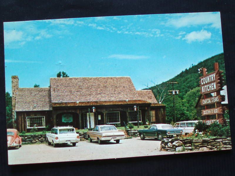 Country Kitchen Restaurant West Brattleboro VT Postcard