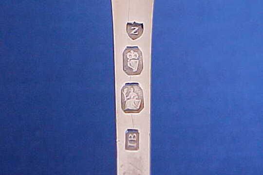 RARE Irish Silver Side Spout Ladle J Brady Dublin 1796