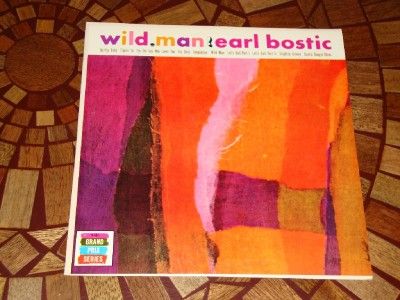 earl bostic wild man grand prix lp black label k 416