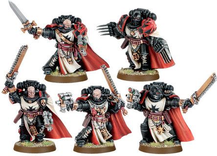   Workshop Warhammer 40,000 40K Black Templars Sword Brethren Squad