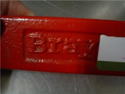 bray valve handle red