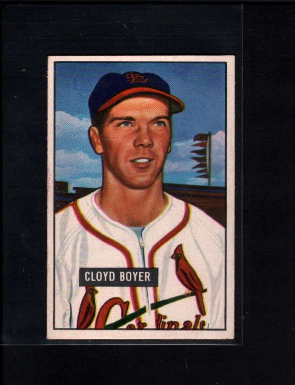 1951 Bowman 228 Cloyd Boyer EX MT A2796