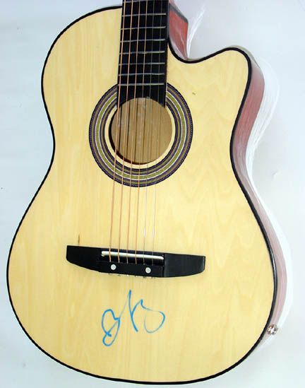 Brad Paisley Autographed Signed Acoustic Guitar &Video Proof PSA UACC 