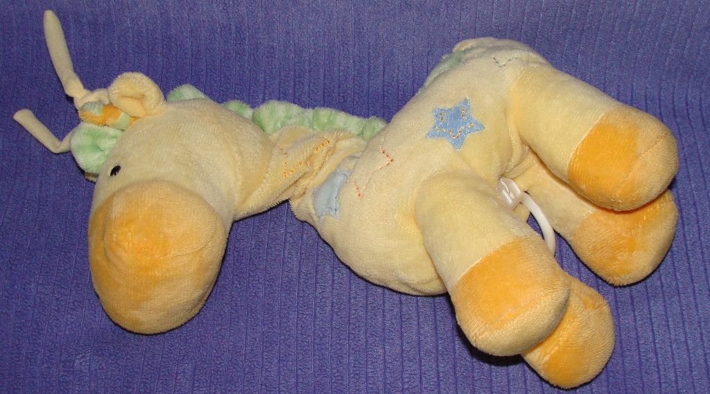 Carters Musical Giraffe Plush Toy Brahms Lullaby BF