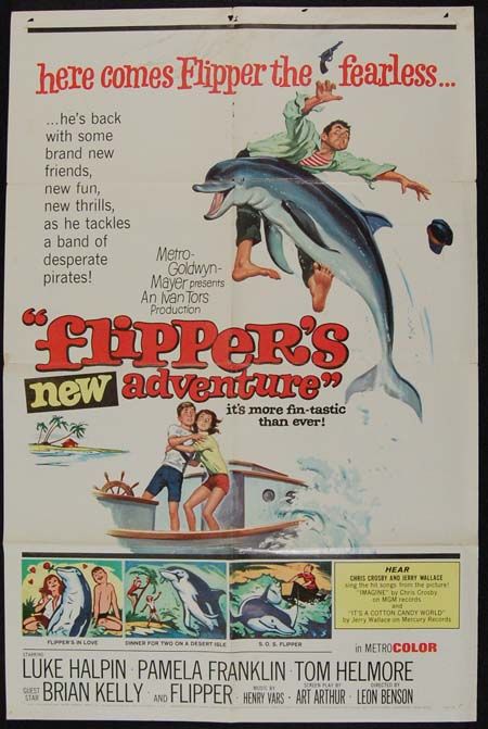 flipper s new adventure 1964 brian kelly pamela franklin condition 