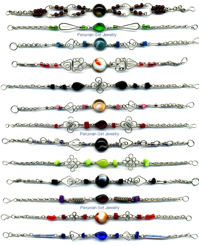 30 Bracelets Handmade Peru Wholesale Jewelry Bulk Lot