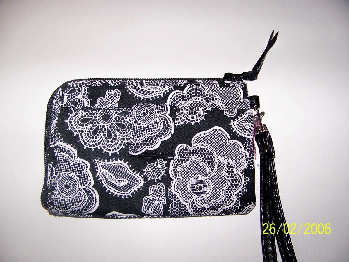  Thirty One Wristlet Wallet Botanical Lace