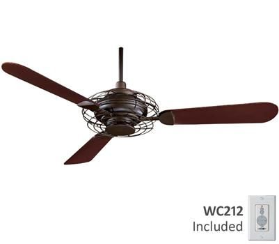 Minka Aire Acero Retro 3 Blade Ceiling Fan F601 ORB