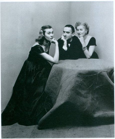 948 Irving Penn photo of Tatiana, Alex and daughter Francine