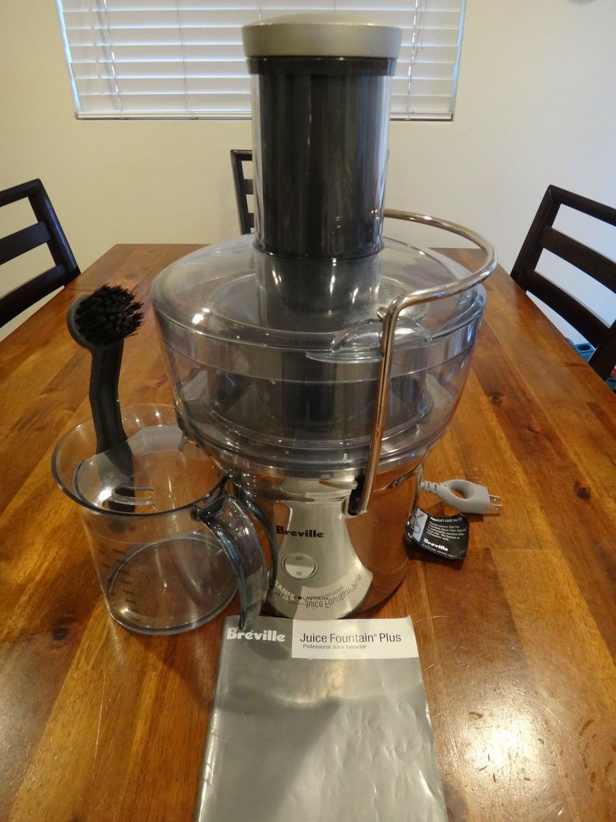 Breville Juice Fountain Plus professional juice extractor juicer